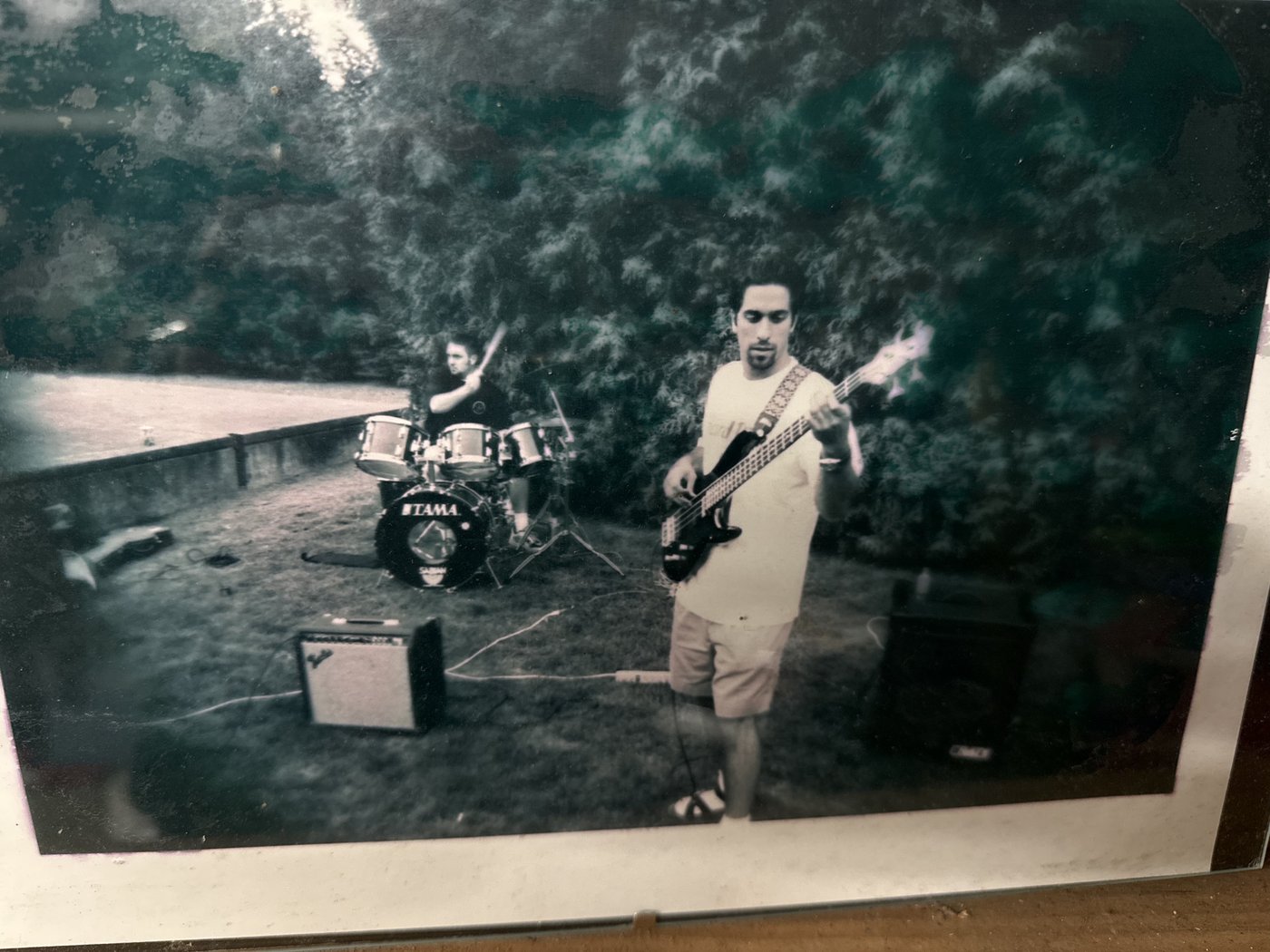 Jester Brown playing outdoors